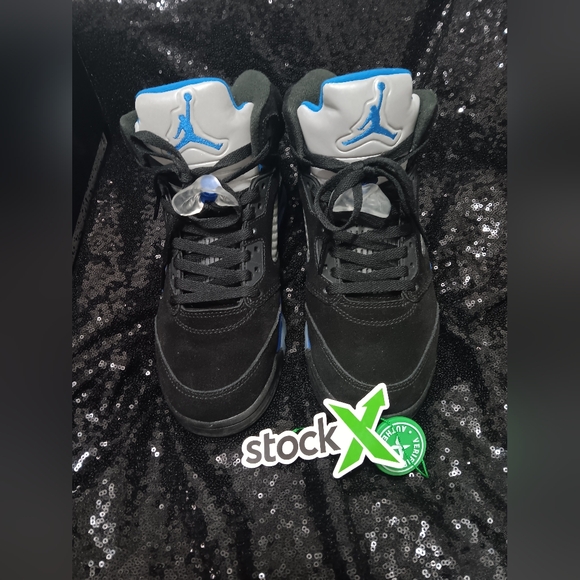 Nike Air Jordan 5 Retro Mid Racer Blue - Picture 6 of 10